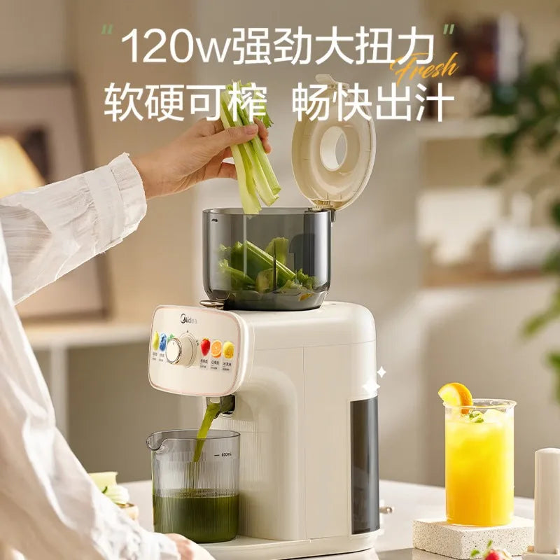 Exprimidor Multifuncional Eléctrico para Helados con Separación de Residuos
