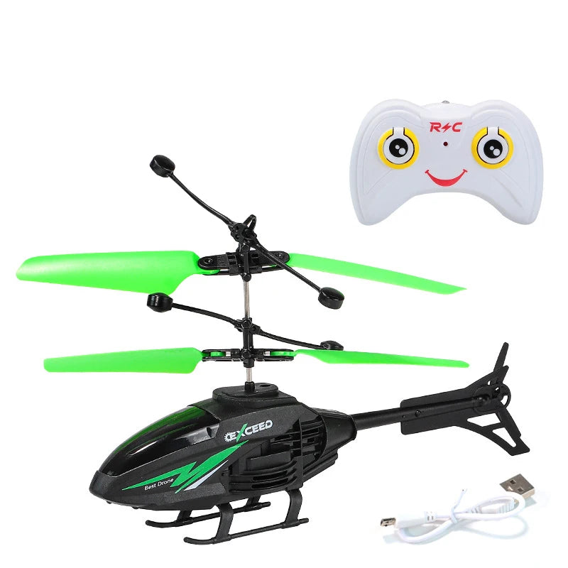 Mini Dron RC con Luces LED Control Remoto y por Gestos