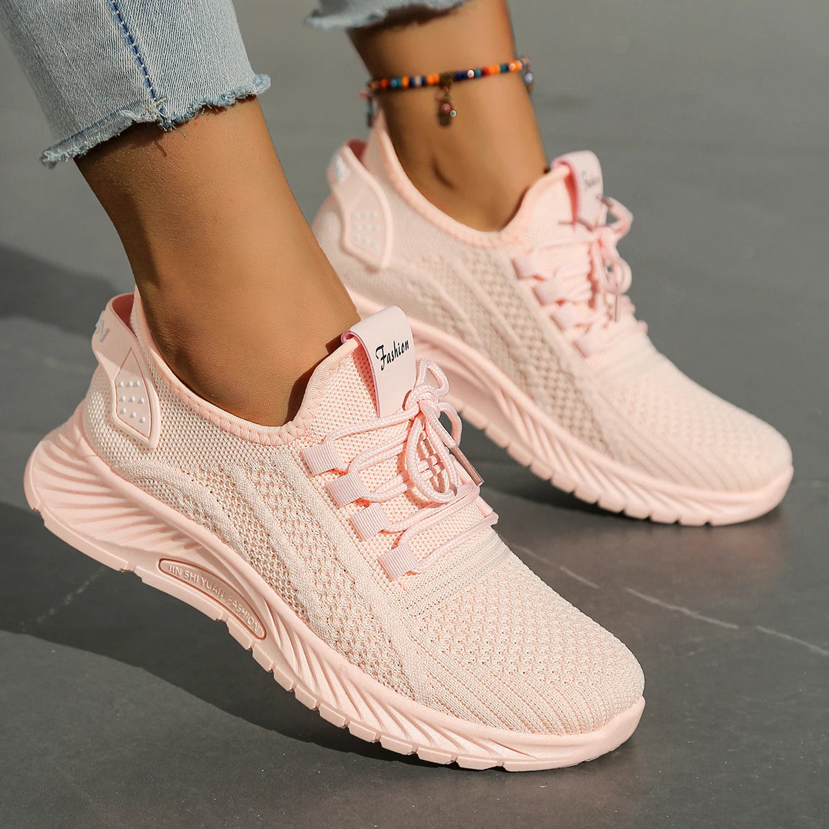 Zapatillas Deportivas Casuales de Mujer — Livianas, Transpirables y Cómodas