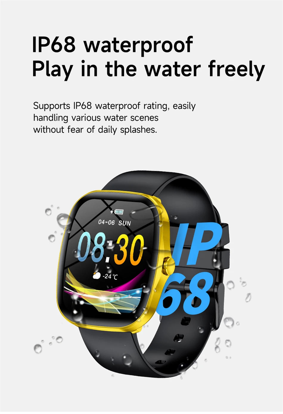 Reloj Inteligente LIGE para Mujer Bluetooth con Caja