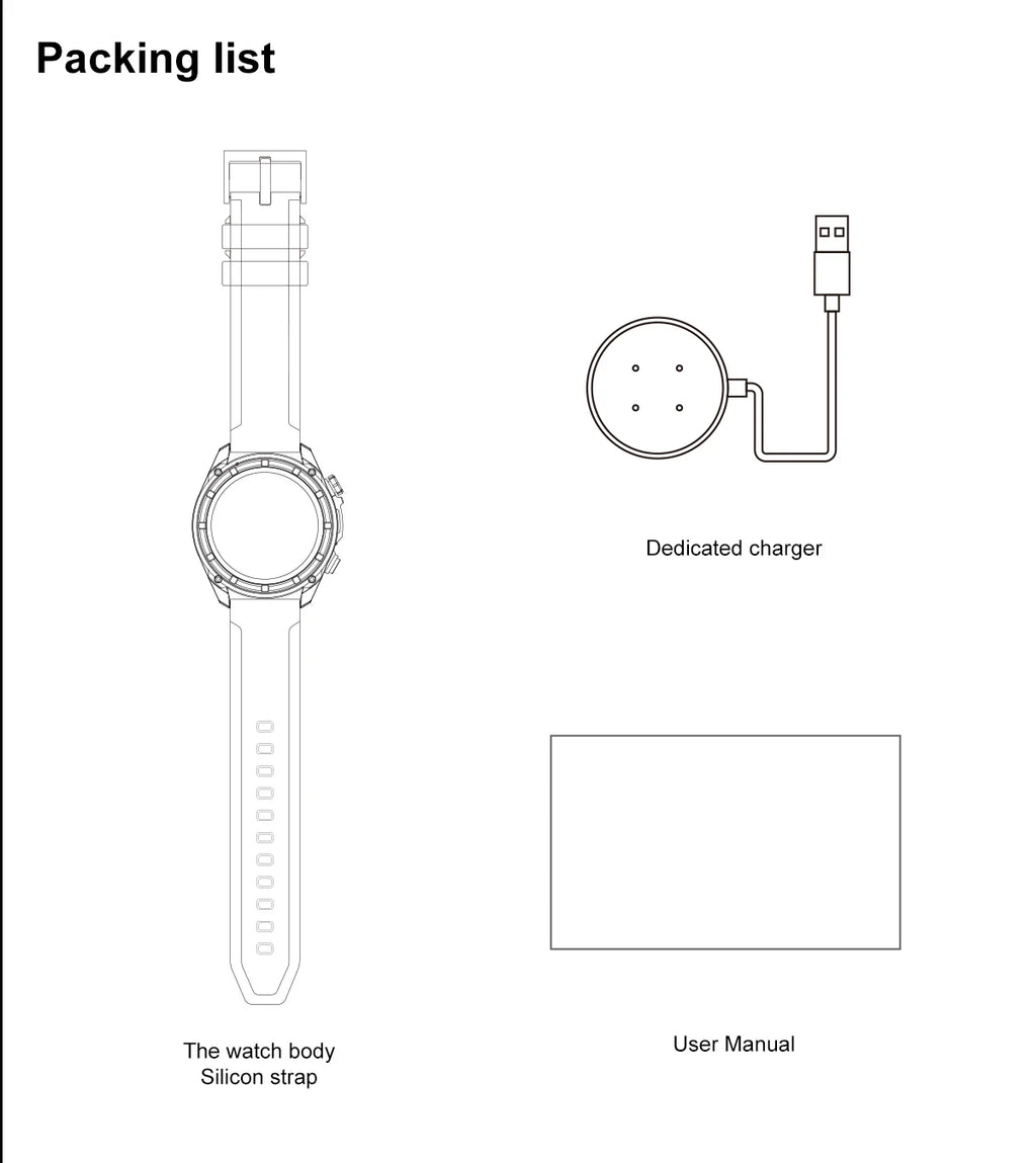 T-Rex3 Reloj Inteligente Militar GPS 10ATM