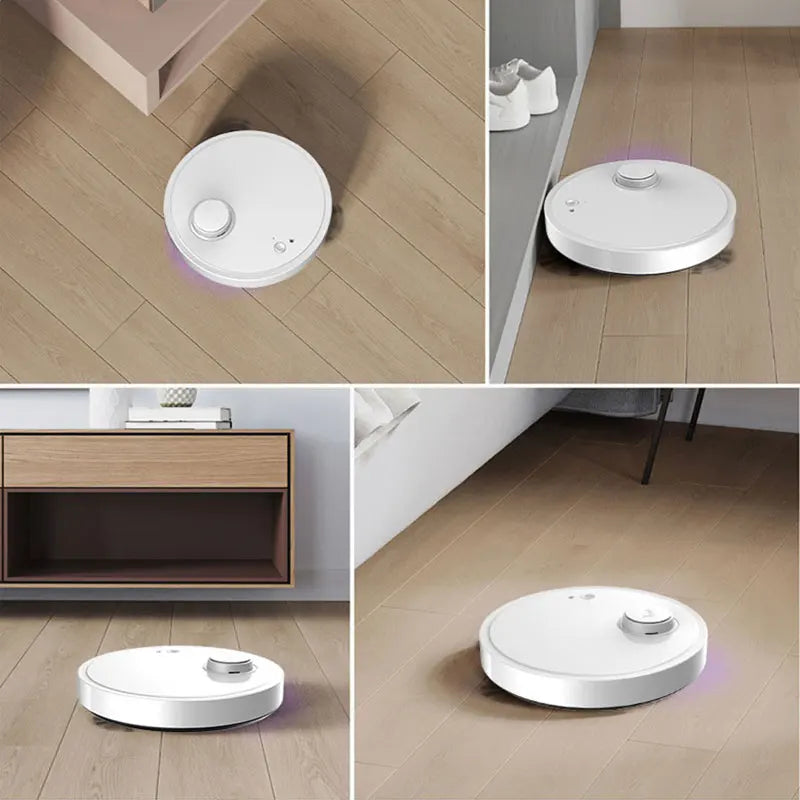 Máquina de Limpieza 3 en 1, Húmedo y Seco, Robot Aspirador Automático e Inteligente