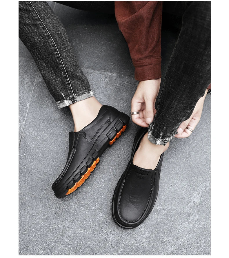 Zapatos de Chef Antideslizantes para Hombre — Suela EVA, Resistentes al Aceite