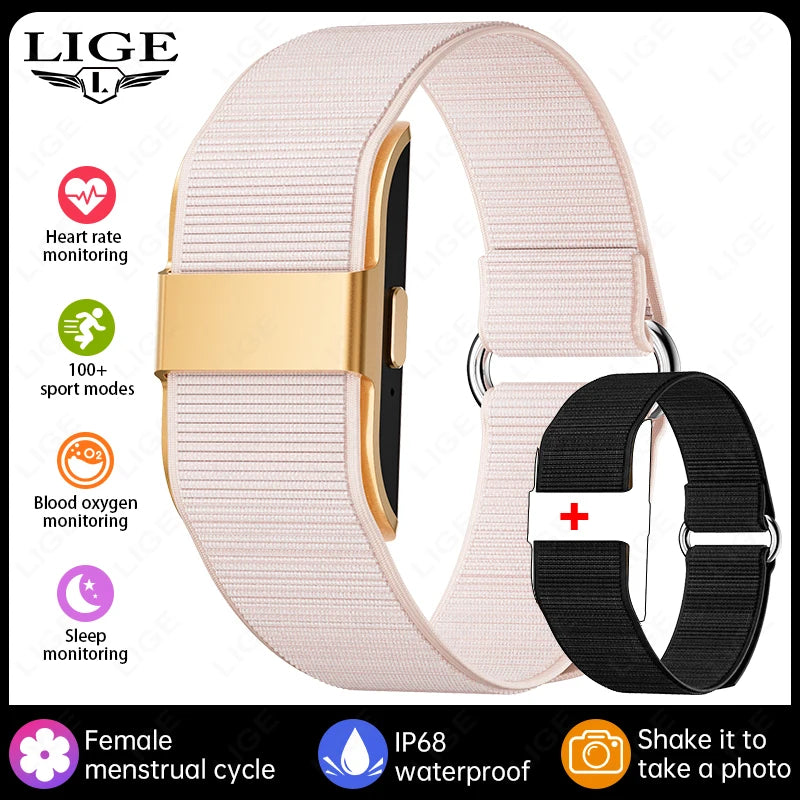 LIGE Pulsera Inteligente 100 Modos Deportivos