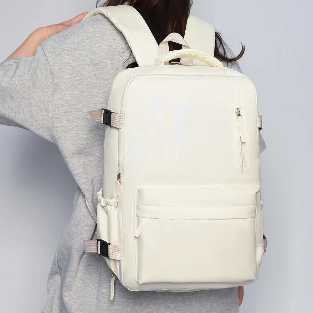 Mochila de Viaje Liviana de Gran Capacidad Unisex