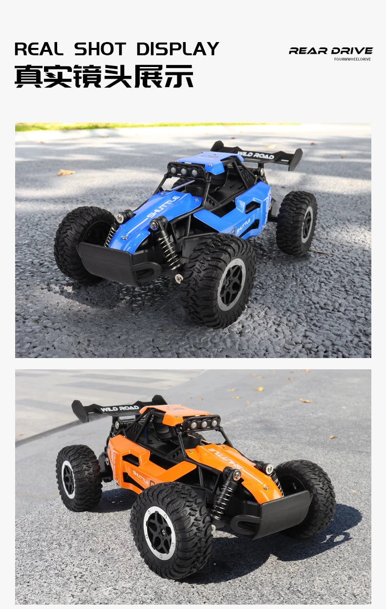 Coche RC ZWN Aleación Todoterreno 1:20 con Luz LED Control Remoto