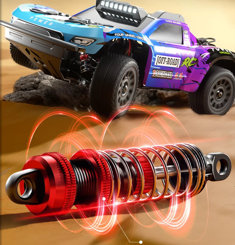 Coche RC Desierto Q130 1/14 4WD Alta Velocidad