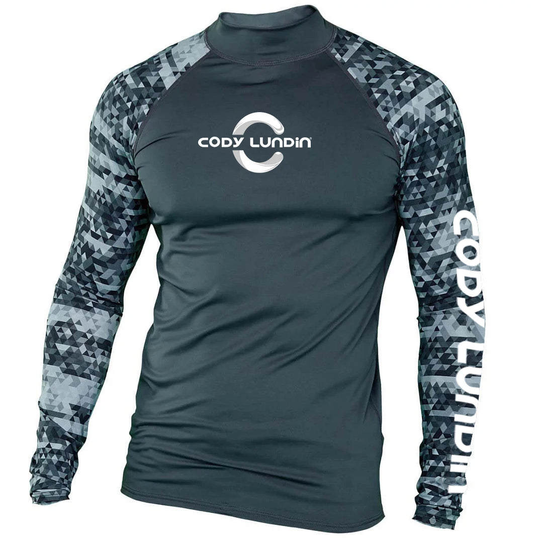 Camiseta de Compresión UV para Hombre, Surf y Natación