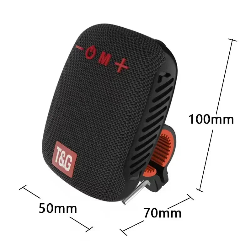 Bicicleta al aire libre TG392 Bluetooth caixa de som caja de sonido inalámbrica portátil TWS altavoz de manillar Subwoofer impermeable para Scooter