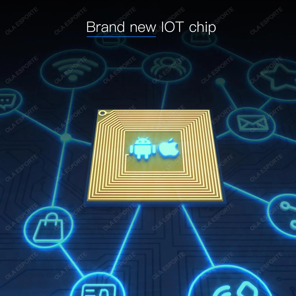 Chip de Uñas Inteligente NFC Rastreador GPS SOS