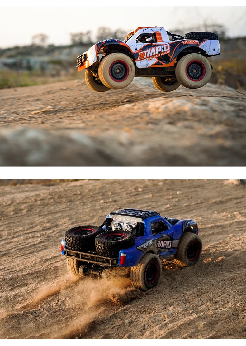 Coche RC Desierto Q130 1/14 4WD Alta Velocidad