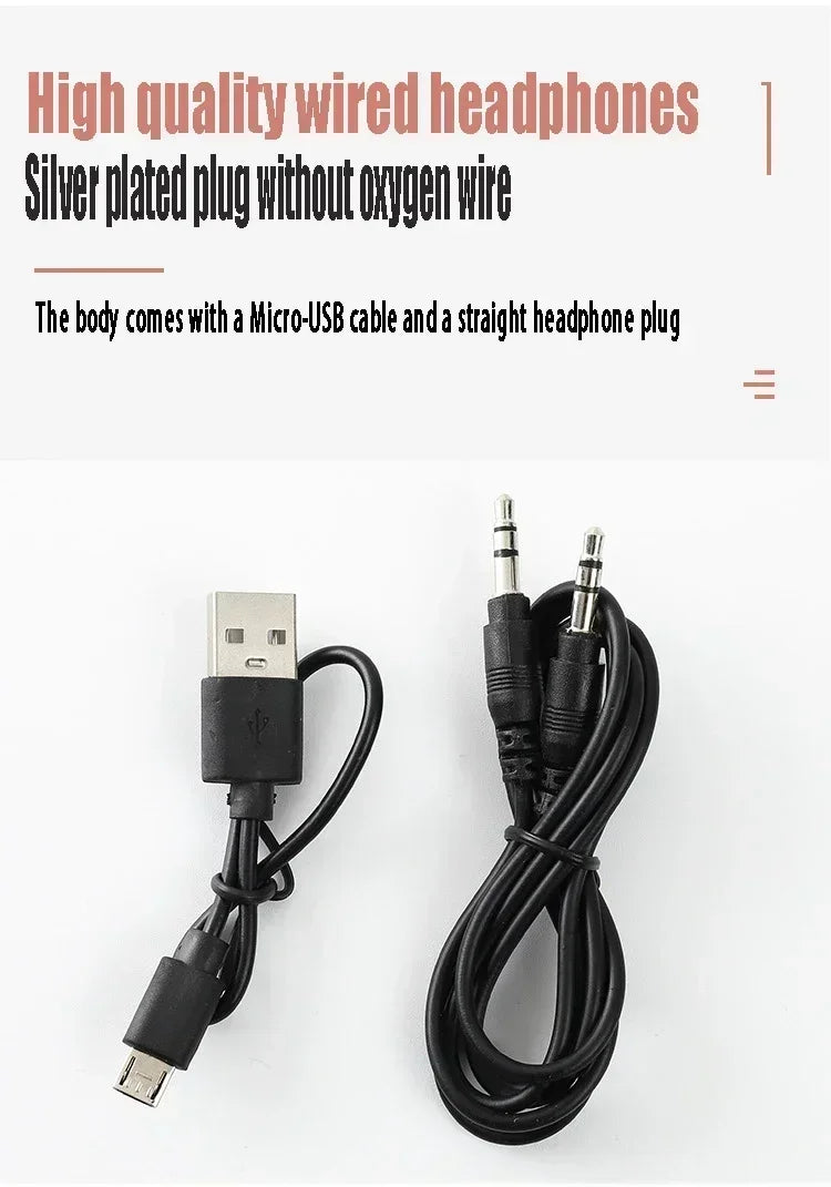 Macarone auriculares inalámbricos Bluetooth con micrófono aislamiento acústico auriculares para juegos auriculares de graves Hifi Blutooth5.3 Hedset