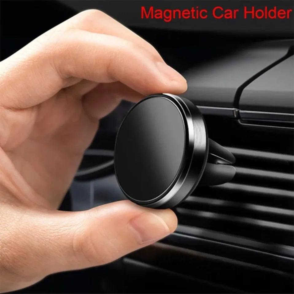 Soporte Magnético para Teléfono Celular con Ventilación de Aire para Automóvil, Soporte GPS Magsafe Compatible con iPhone 12-17 Pro Max, Samsung, Xiaomi y Otros Smartphones