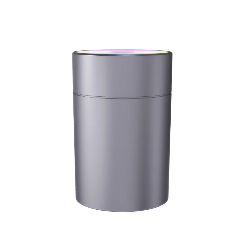 Humidificador ultrasónico USB 200ml con luz LED y difusor de aromas para auto y hogar