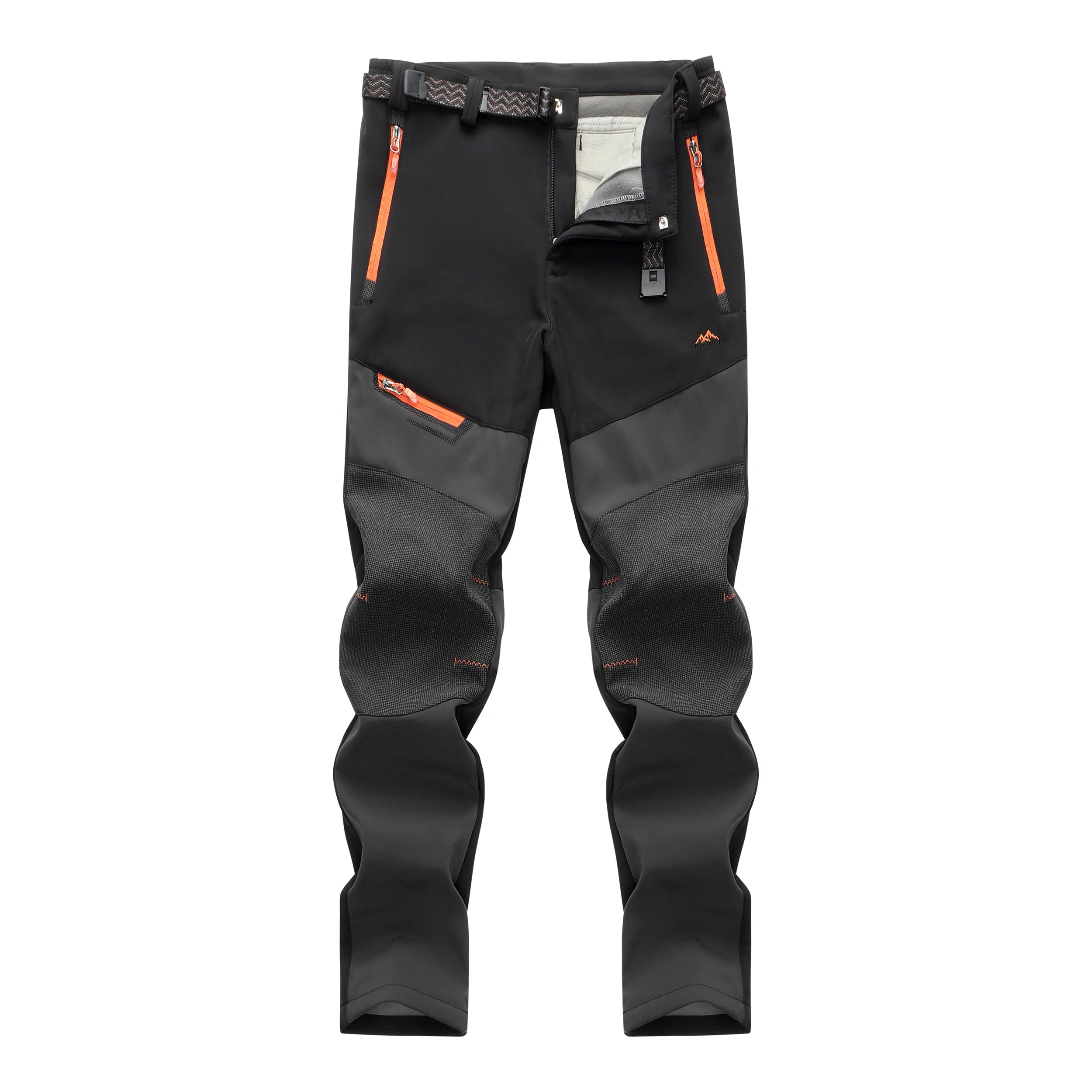Pantalones de Senderismo Impermeables con Forro Polar para Hombre