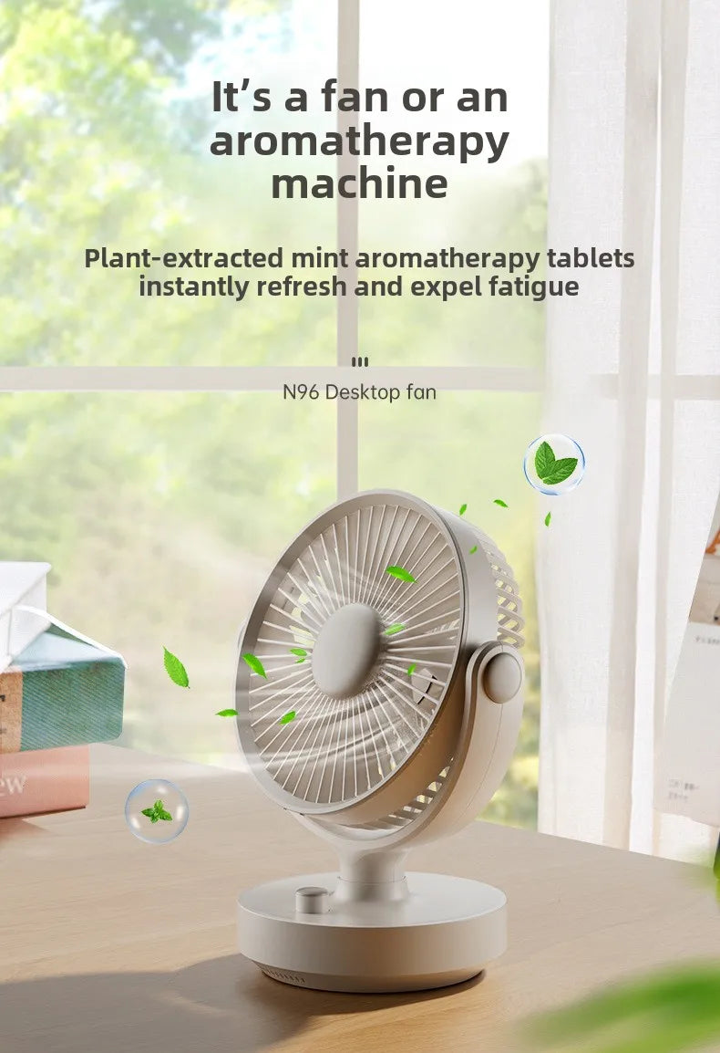 Ventilador de Escritorio Searide Portátil Recargable