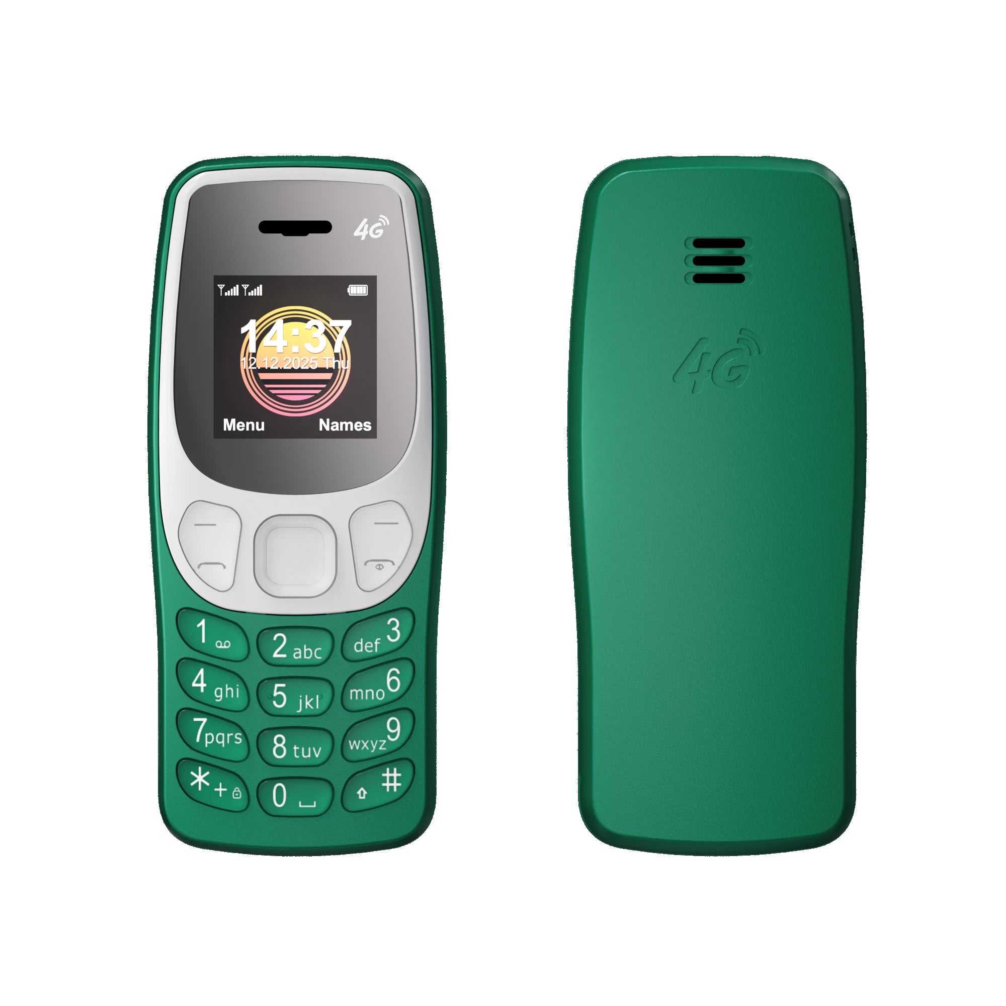 Nuevo SERVO BM80 4G LTE Mini teléfono móvil Dual SIM marcación de velocidad reducción automática grabadora de llamadas reproductor de música lista negra de teléfono pequeño