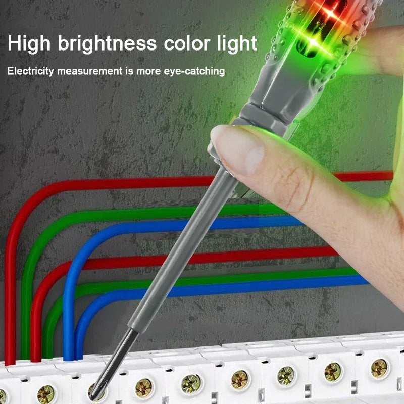 Nuevo Destornillador multifuncional para electricista, pluma medidora inteligente para el hogar, probador de potencia de voltaje de inducción sin contacto ABS