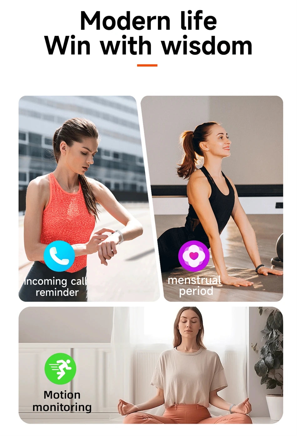 Reloj Inteligente con Podómetro y Monitor de Sueño