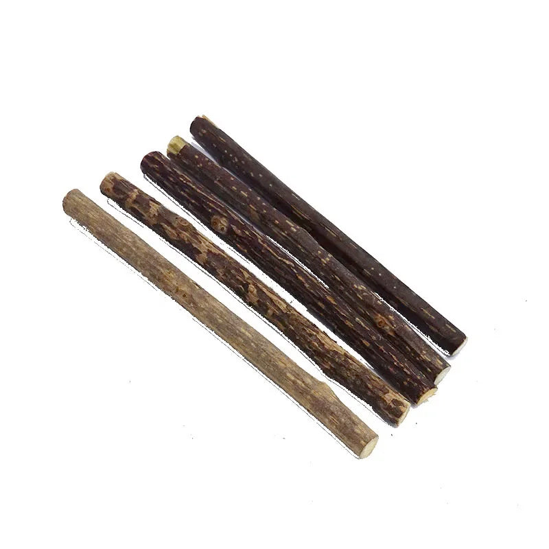Silvervine palos para gatos, 10 Uds. De juguetes para gatitos, juguetes con hierba gatera, juguetes para masticar, palo de madera, juguetes para la dentición del gatito adecuados para gatos