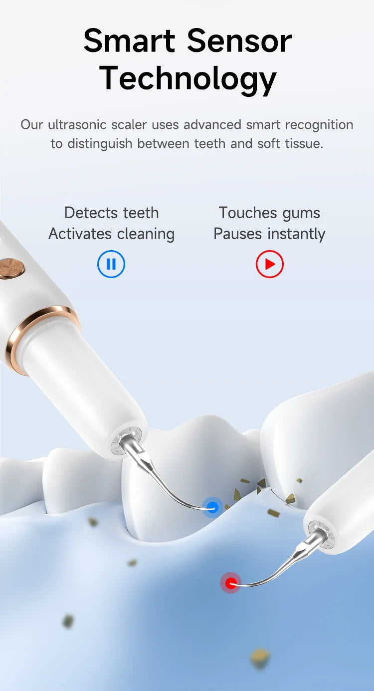 Escalador Dental ultrasónico para dientes, eliminador de cálculo Dental para manchas de sarro, limpiador de placa Dental sónico eléctrico, eliminación de piedra Dental