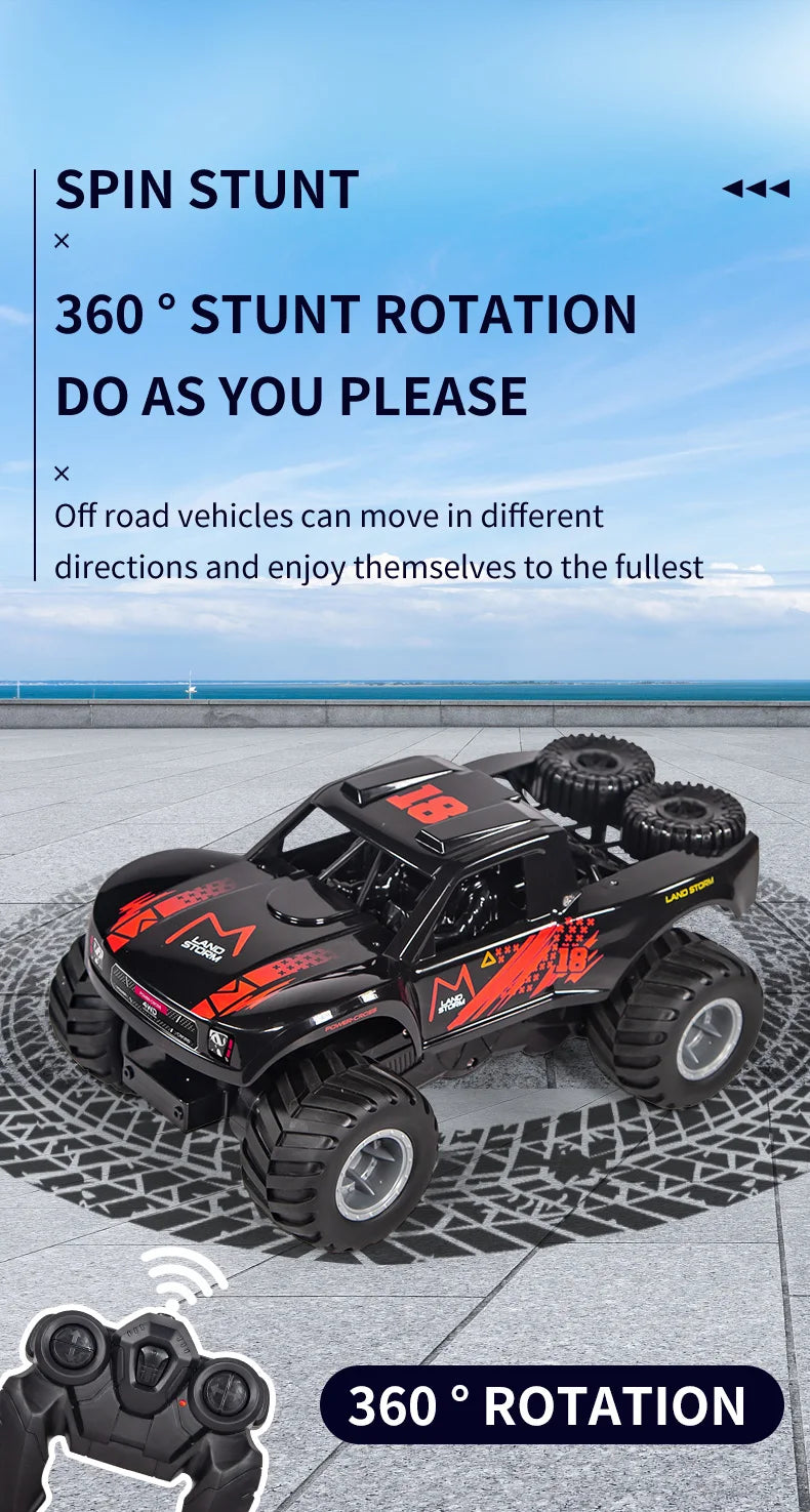 Auto RC Anfibio JJRC Q156 4WD 2.4G Control Remoto Todoterreno