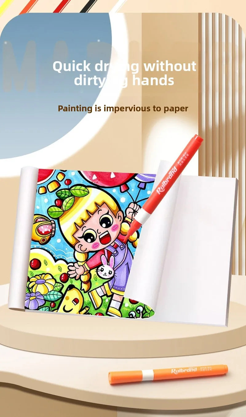 Set de Pinturas Acrílicas Lavables 24 a 60 Colores para Arte