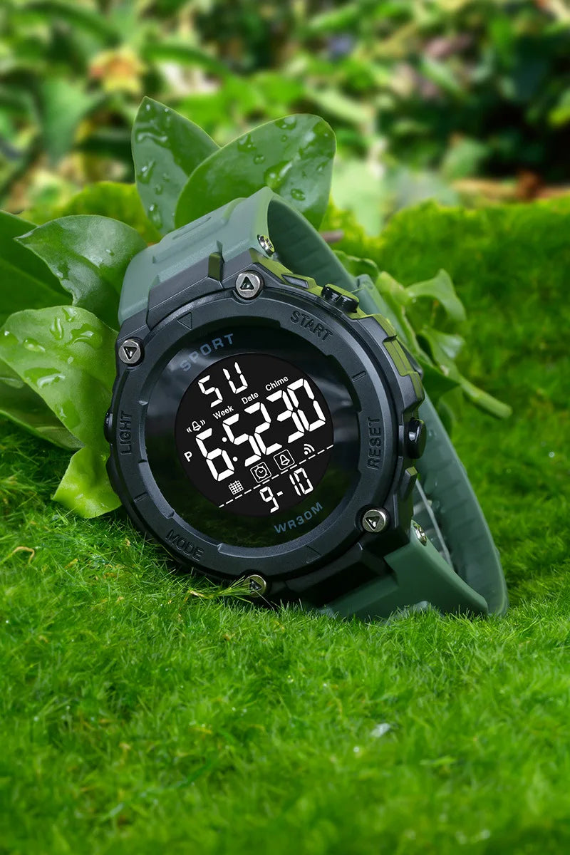 Reloj Deportivo Digital YIKAZE Militar para Hombre