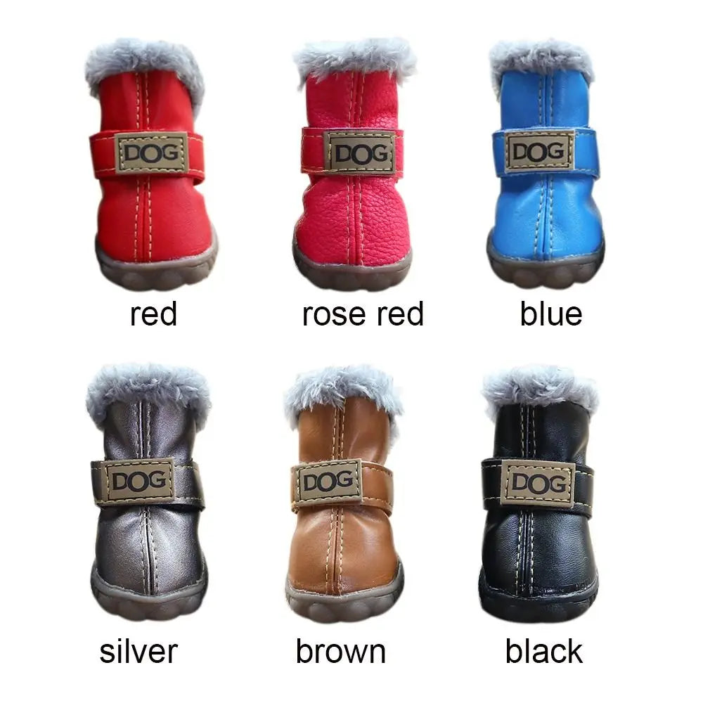 Botas de Invierno para Perros | Impermeables Antideslizantes x4