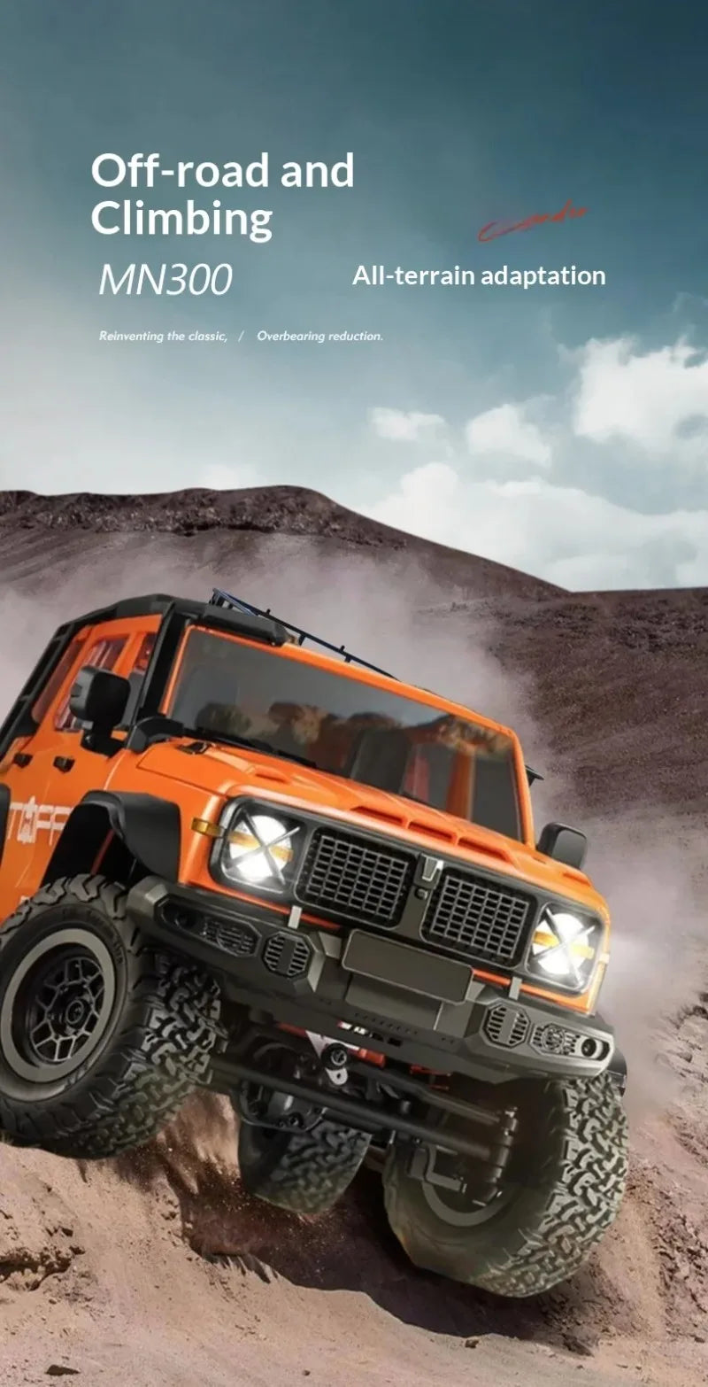 Coche Todoterreno RC 1:12 con Control Remoto, 4WD, Totalmente Proporcional