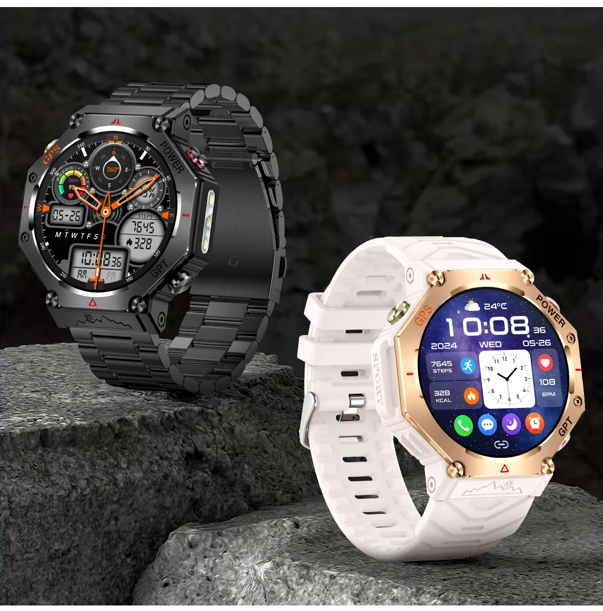 T-Rex 3 Ultra Reloj Inteligente Militar 10ATM