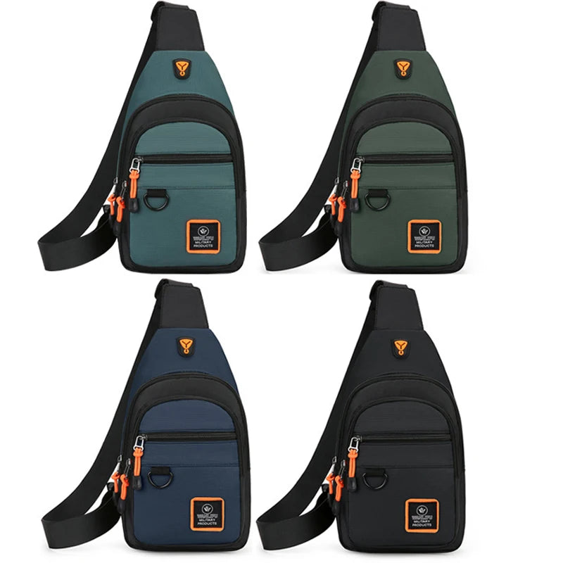 Bolso Deportivo Cruzado Impermeable para Ciclismo y Senderismo