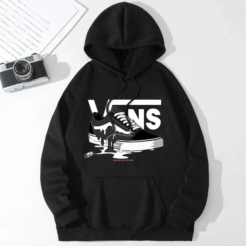 Hoodie Estampado Hip Hop para Hombre – Buzo con Capucha Vintage