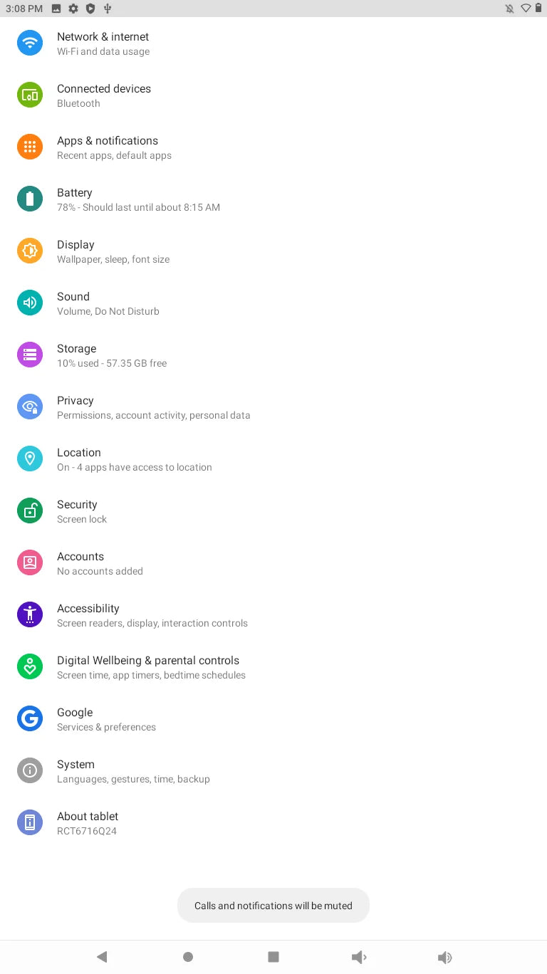 RCT6716 11.6“ Android 9.0 Tabet PC MT8167 CPU de cuatro núcleos 2GB RAM 32GB ROM 768 x 1368 IPS 1*USB 3.0