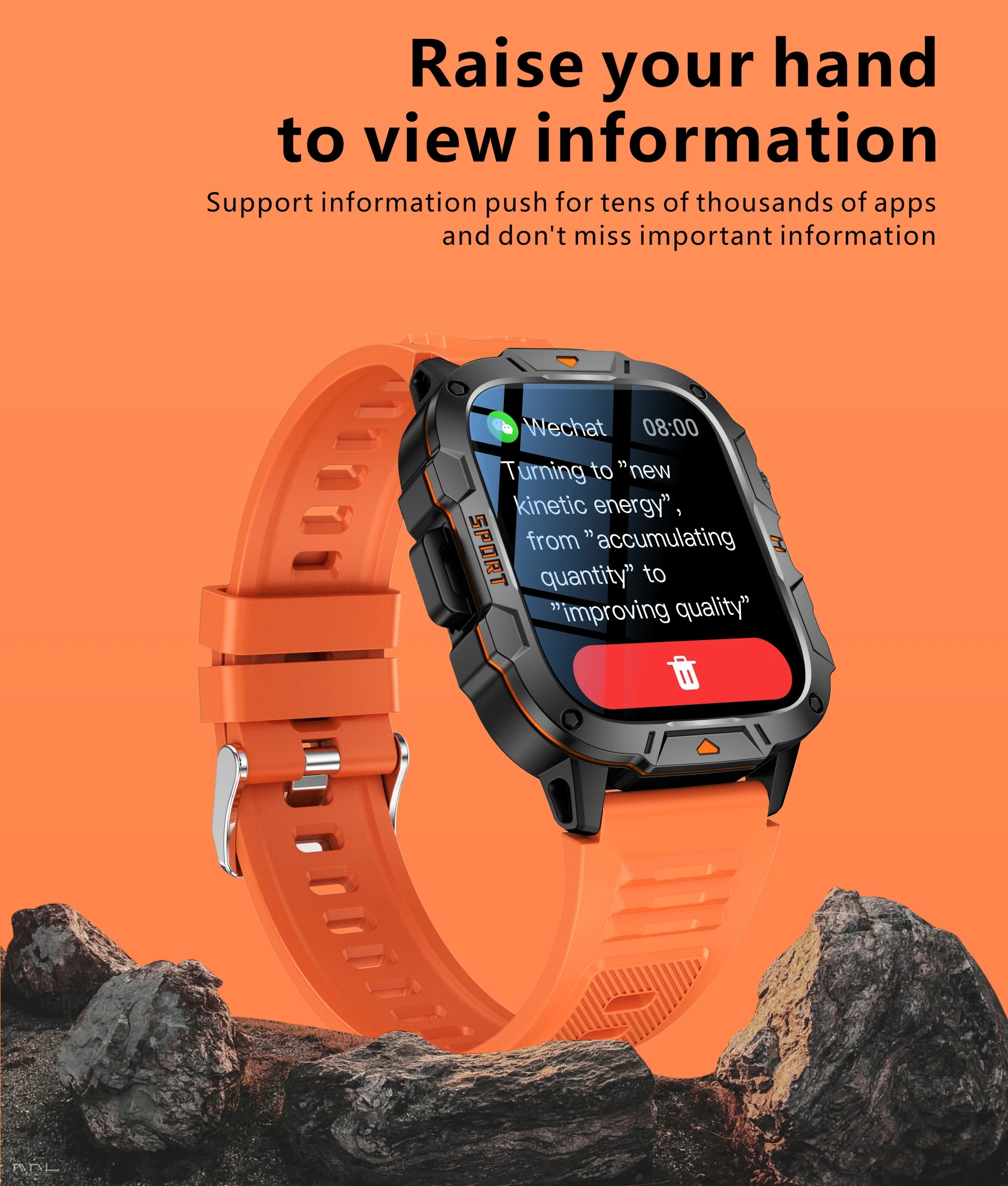 Reloj Inteligente de Grado Militar 2025, Pantalla AMOLED de 1.96 Pulgadas, Resistente al Agua 5ATM, Reloj Inteligente Deportivo con Llamadas Bluetooth