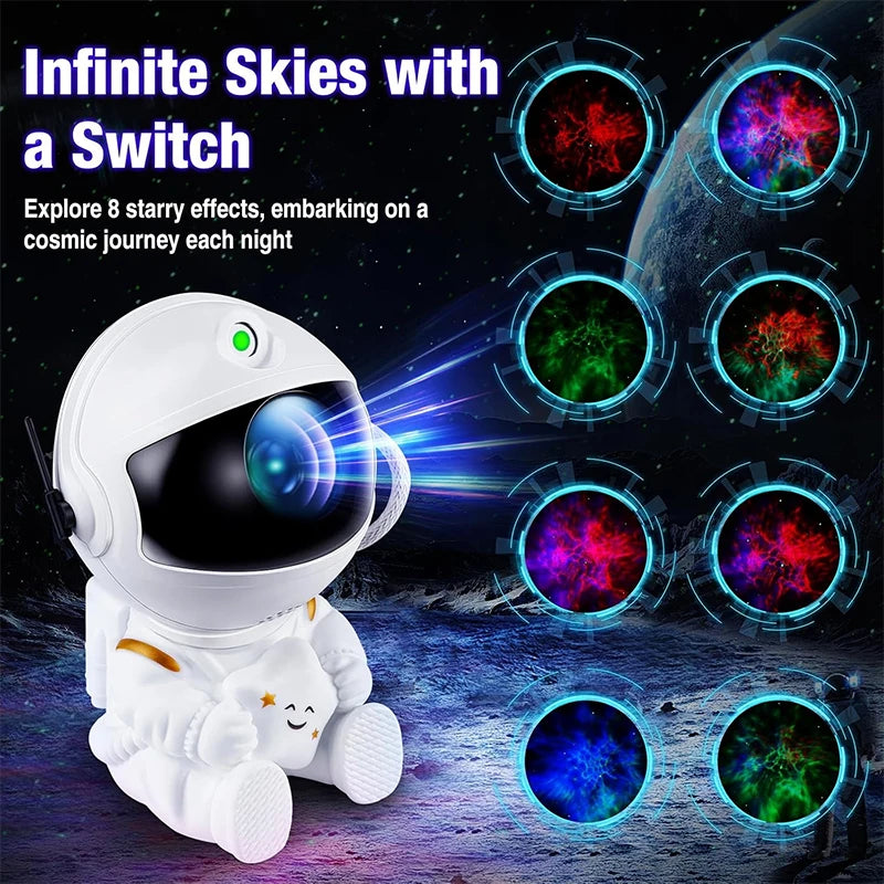 Proyector de Galaxia LED con Control Remoto y Temporizador