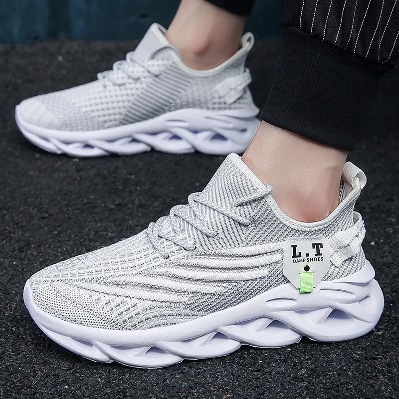 Zapatillas Deportivas Livianas Transpirables de Malla para Hombre y Mujer