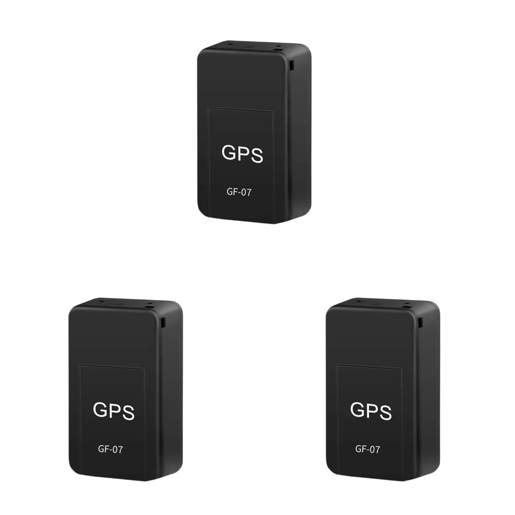 Minirastreador GPS para coche, localizador antirrobo en tiempo Real, localizador de mascotas, posicionador de mensajes SIM, 1-5 piezas, GF-07