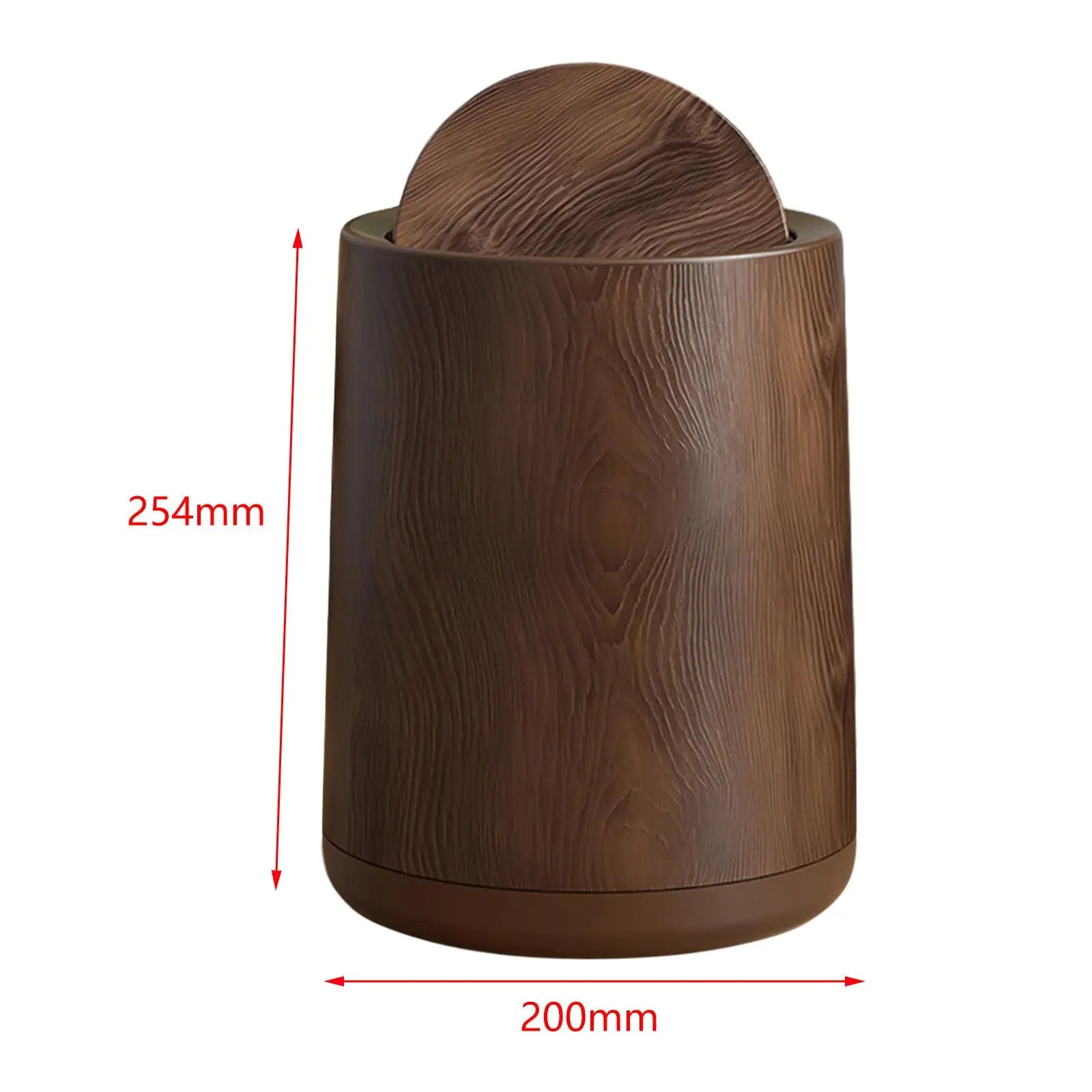 Cubo de basura para baño, cubo de basura para el hogar, dormitorio, dormitorio