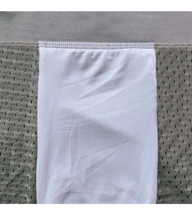 Bóxer de malla para hombre, ropa interior Sexy, Calzoncillos largos, 3 piezas