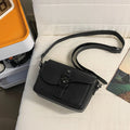 Bolso Cruzado de Cuero Genuino para Hombre, Compacto