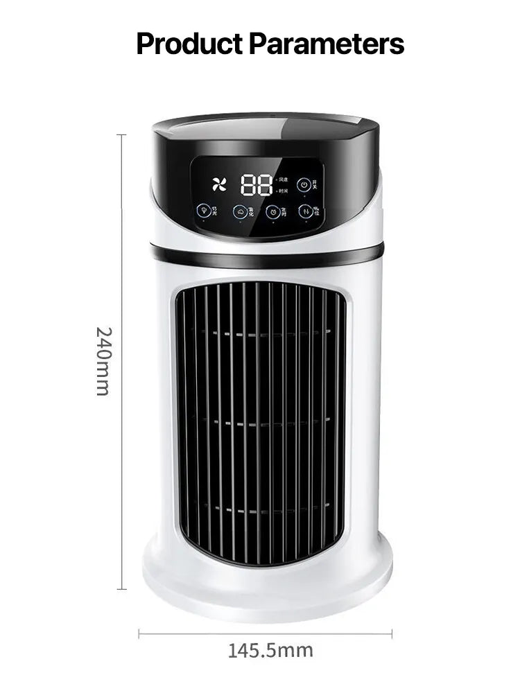 Mini Enfriador de Aire Portátil USB