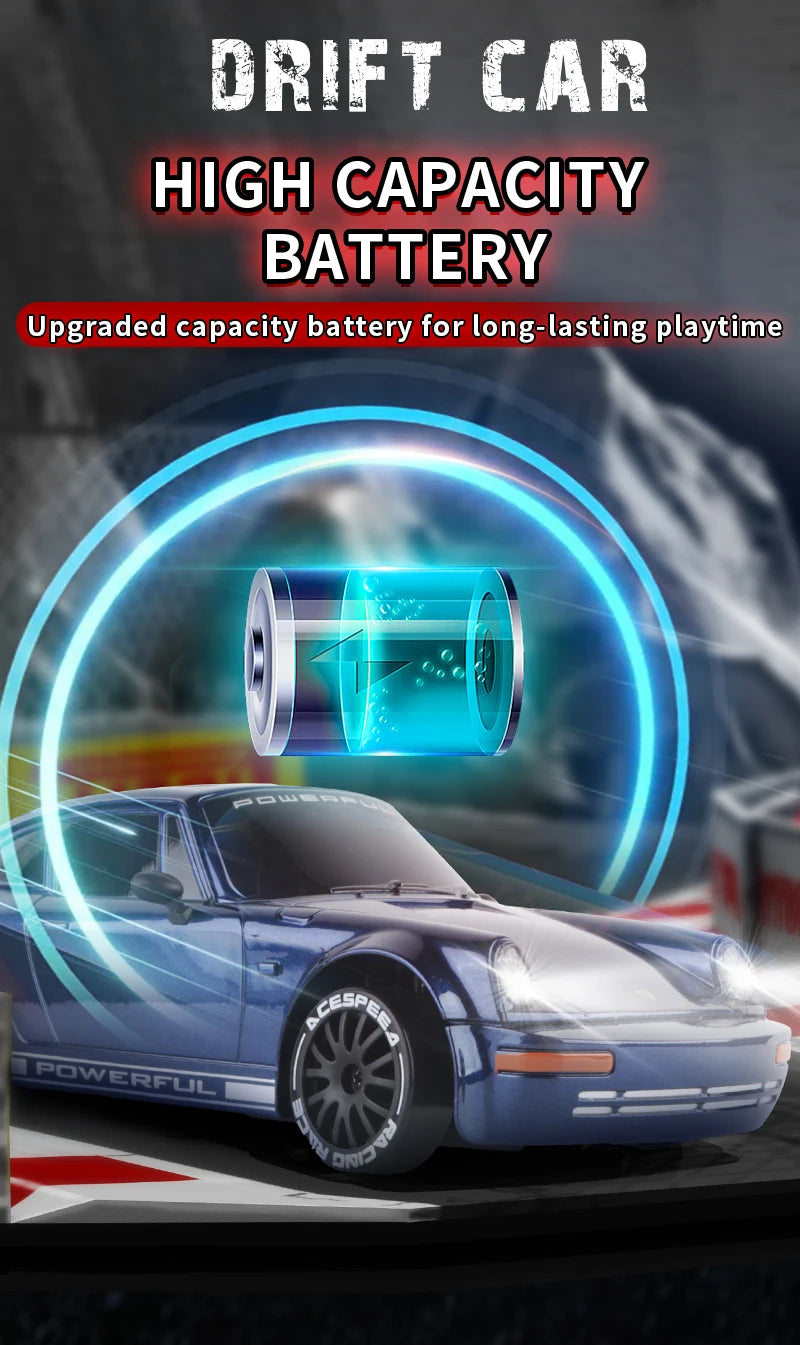 Coche RC KF27 1:20 Drift 4WD 2.4G con Luces LED