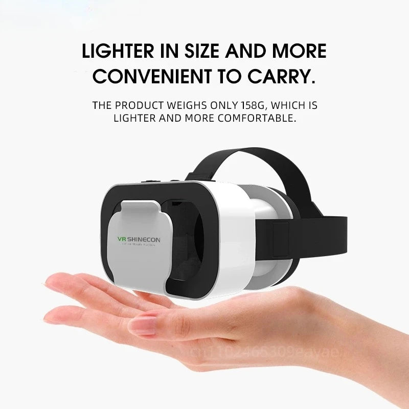 Gafas 3D VR de realidad virtual, lentes para casco inteligente, dispositivos de realidad virtual para teléfonos celulares, smartphones y visualizadores.