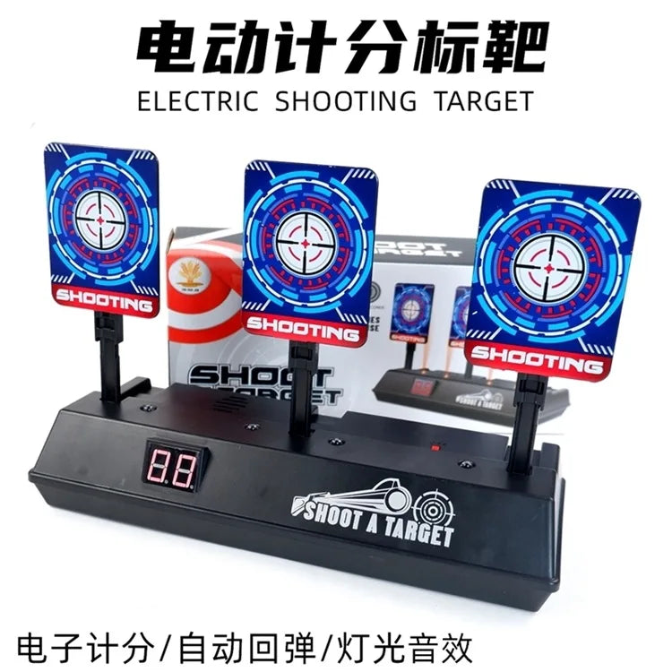 Juguete eléctrico objetivo Gel bola de agua suave Blaster dardo juegos de tiro pistola Rifle pistolas de juguete ejército