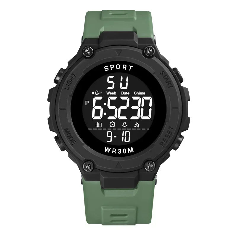 Reloj Deportivo Digital YIKAZE Militar para Hombre