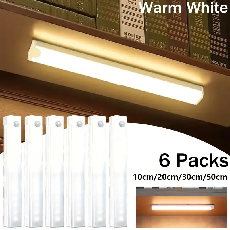 Set de 6 Luces LED con Sensor para Armario
