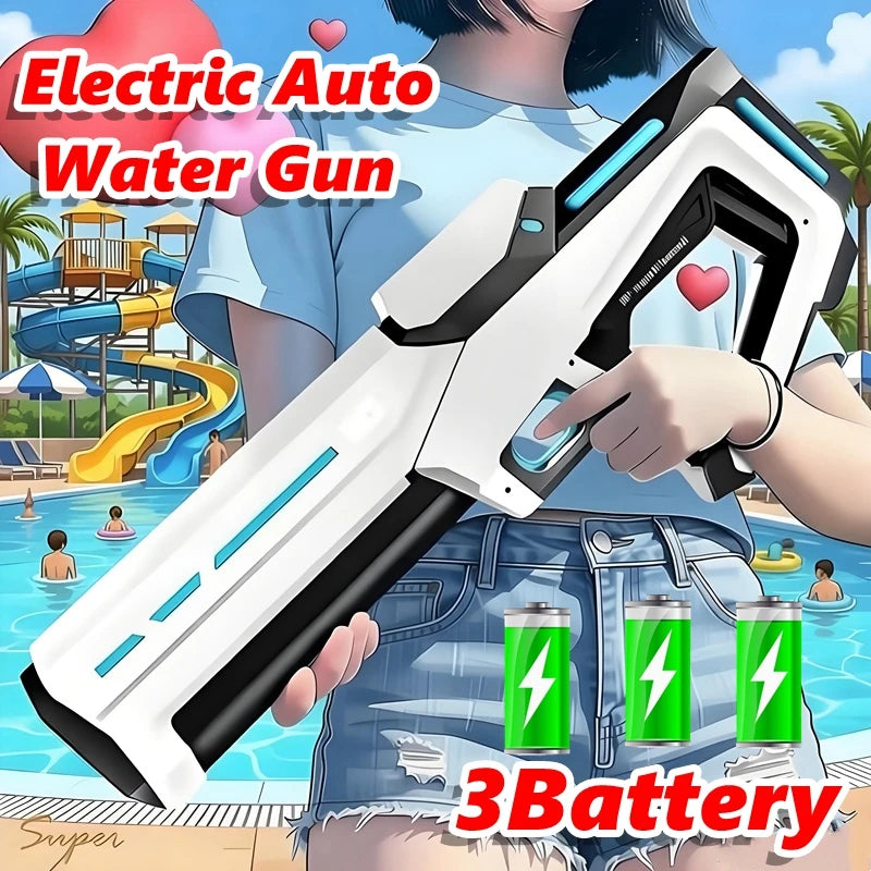 Pistola de Agua Eléctrica Oike para Verano al Aire Libre