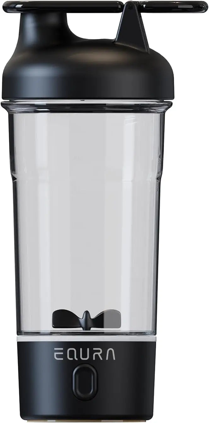 Botella Agitadora Eléctrica 25oz para Batidos de Proteínas con Carga USB-C