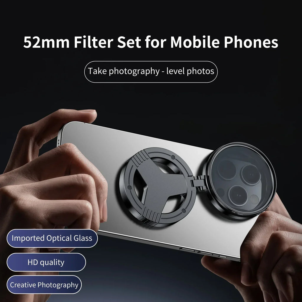 Filtro CPL Magnético 52MM para Teléfono iPhone y Samsung